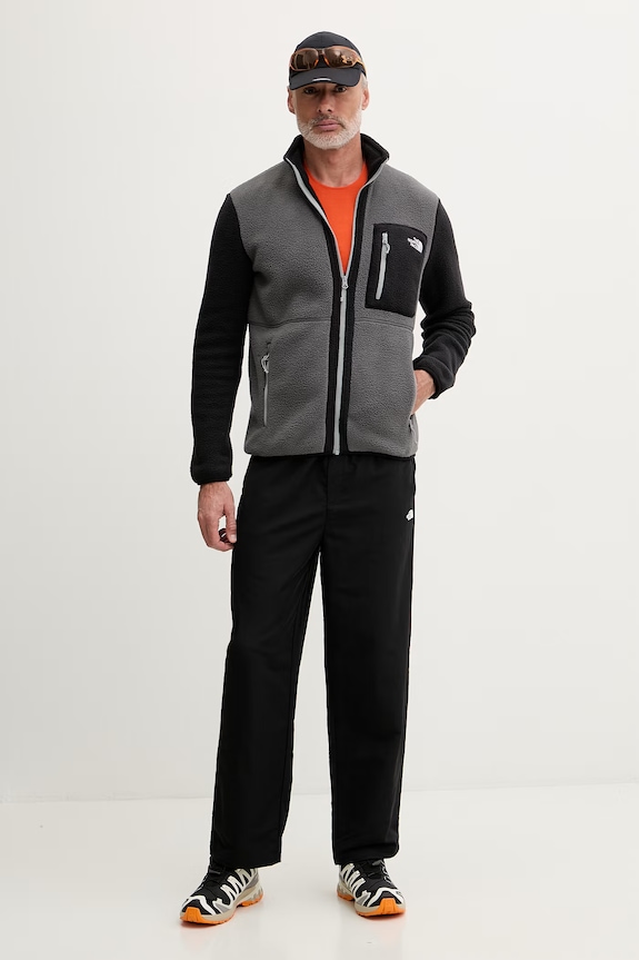 The North Face termo mikina pánska Yumiori NF0A883RWVO1 sivá SS26