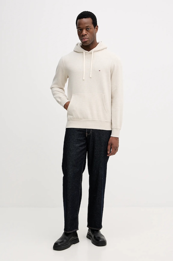 Μπλούζα Tommy Hilfiger MW0MW39997 μπεζ SS26