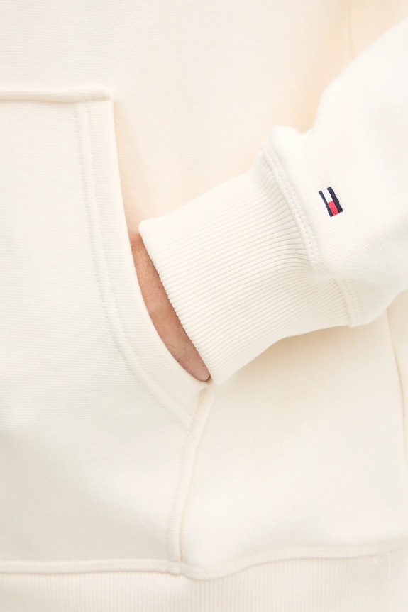 Tommy Hilfiger bluza bawełniana MW0MW40066 beżowy