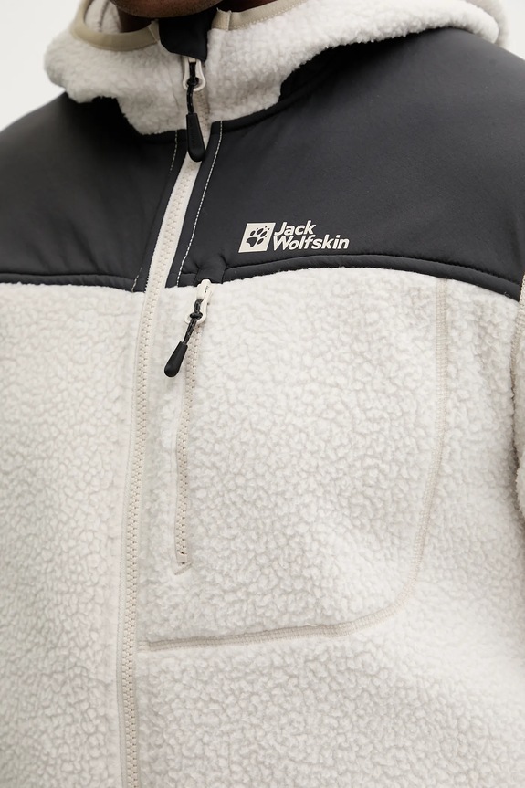 Jack Wolfskin hanorac KAMMWEG PILE 1711271 bej