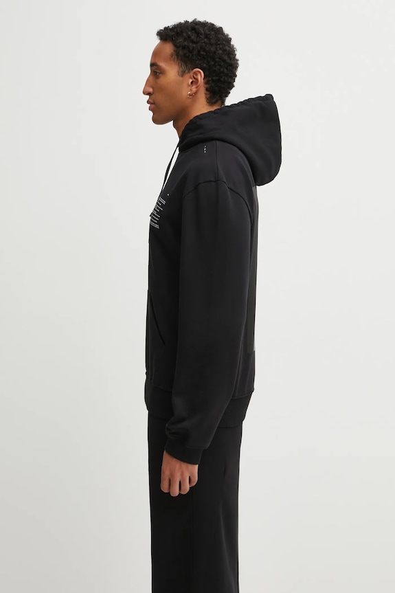 Хлопковая кофта Heliot Emil AW25.M.08.087.BLK01 чёрный AW25