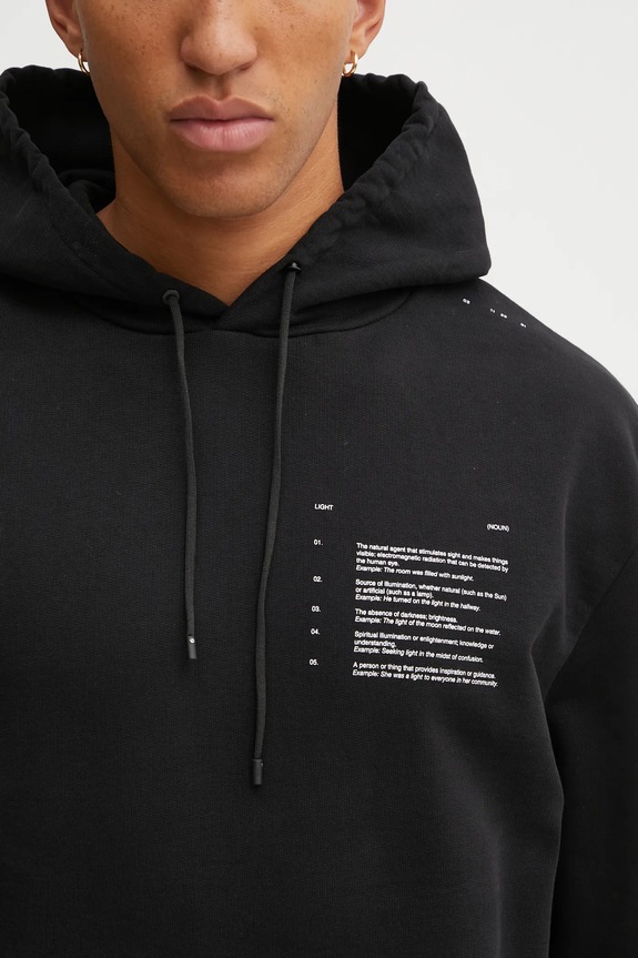 Хлопковая кофта Heliot Emil чёрный AW25.M.08.087.BLK01