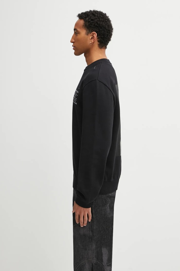Хлопковая кофта Heliot Emil AW25.M.08.086.BLK01 чёрный AW25