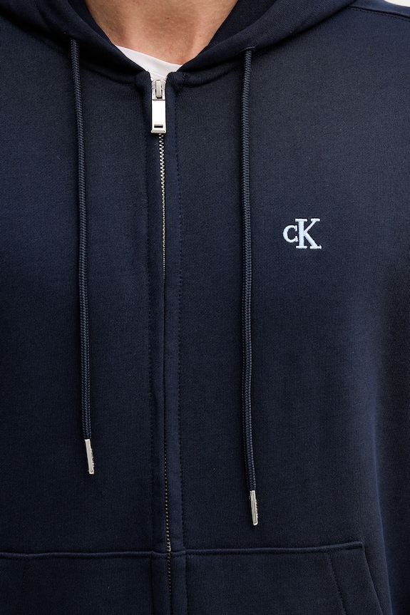 Calvin Klein Jeans bluza bawełniana LV04RD240G granatowy