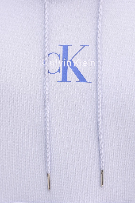 Calvin Klein Jeans bluza z kapturem męska bawełniana LV04RD243G niebieski