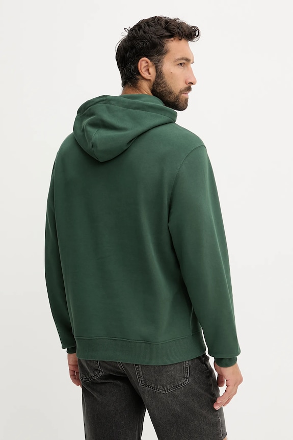 Calvin Klein Jeans μπλούζα με κουκούλα ανδρική βαμβακερή LV04RD243G πράσινο SS26