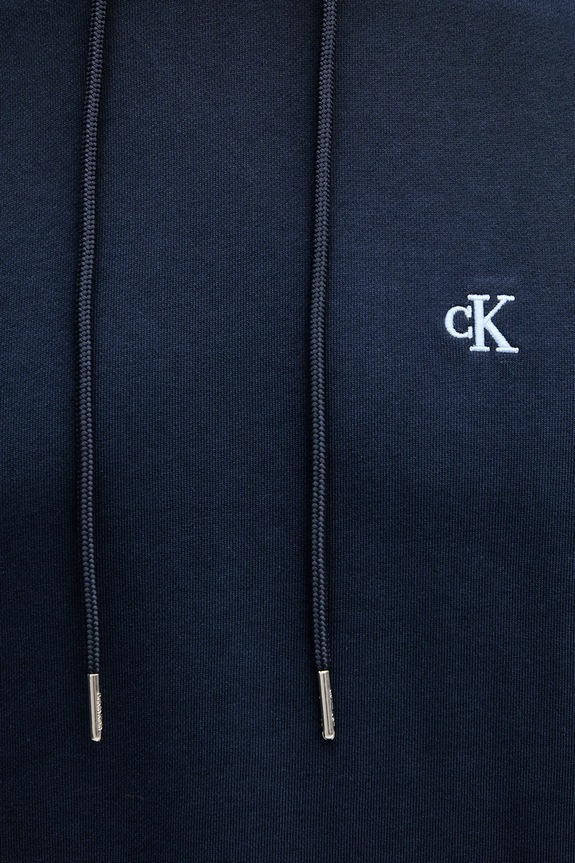 Calvin Klein Jeans bluza z kapturem męska bawełniana LV04RC297G granatowy