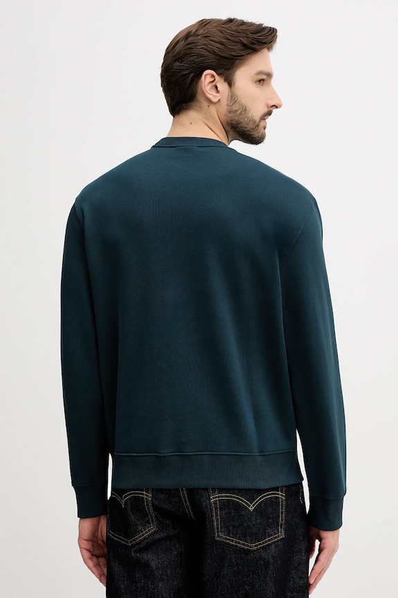 Îmbrăcăminte Calvin Klein Jeans hanorac de bărbați din bumbac LV04RC296G verde