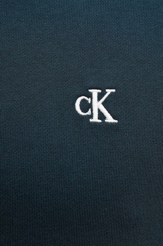 Calvin Klein Jeans hanorac de bărbați din bumbac LV04RC296G verde