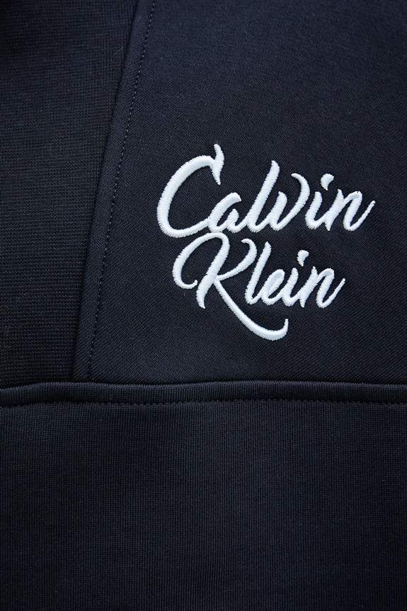 Pulover Calvin Klein Jeans LV04RD205G mornarsko modra