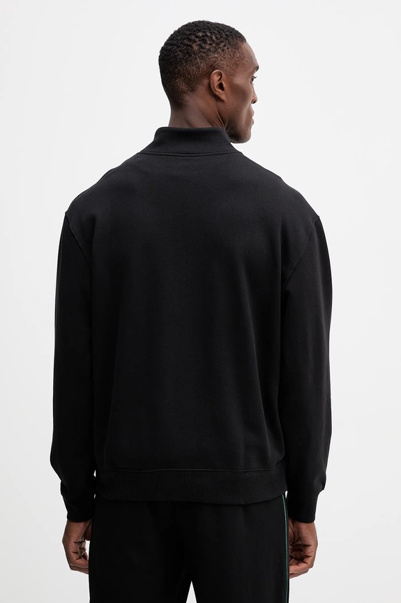 Ρούχα Βαμβακερή μπλούζα Calvin Klein Jeans LV04RD244G μαύρο