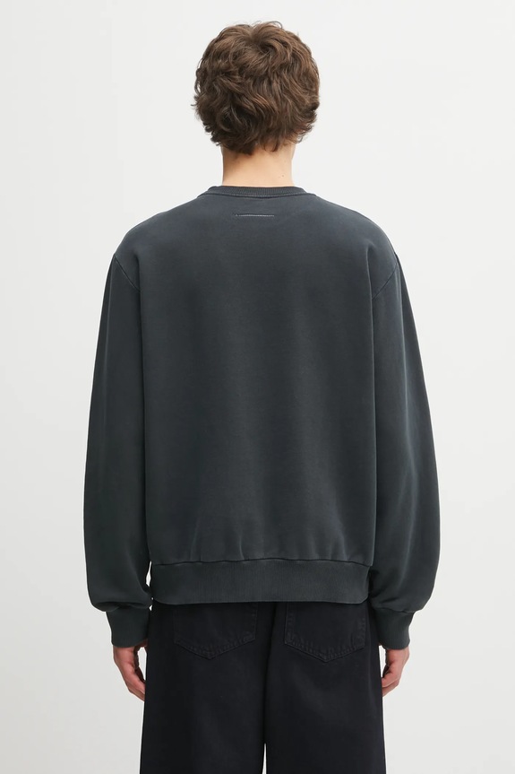 Odzież MM6 Maison Margiela bluza bawełniana SH2GU0025.M25024.899 czarny