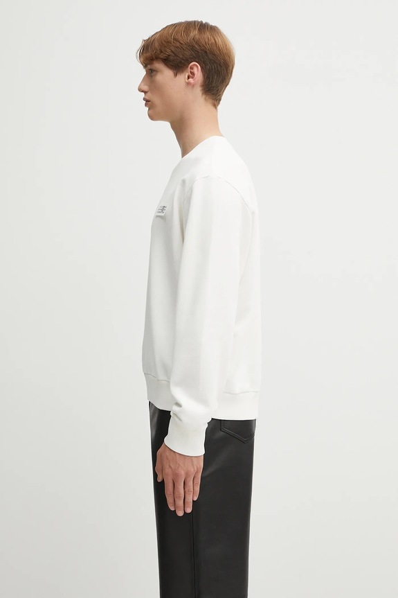 MM6 Maison Margiela hanorac de bumbac SH2GU0025.M25024.101 bej AW25