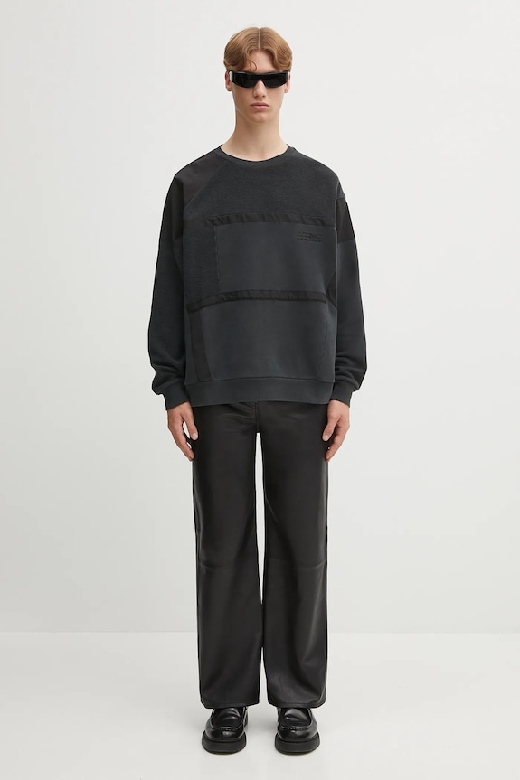MM6 Maison Margiela cotton sweatshirt SH2GU0026.M25024.899 black