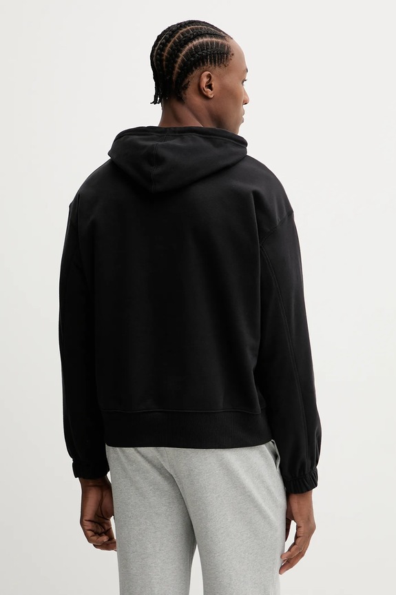 Oblečenie Mikina s kapucňou Calvin Klein Underwear LV00NM2930 čierna