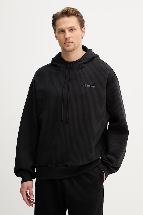 Calvin Klein Underwear bluză imprimeu negru LV00NM2919