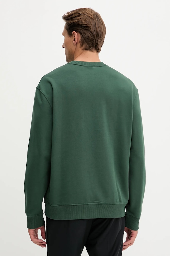 Ρούχα Βαμβακερή μπλούζα Calvin Klein LV04LD242G πράσινο