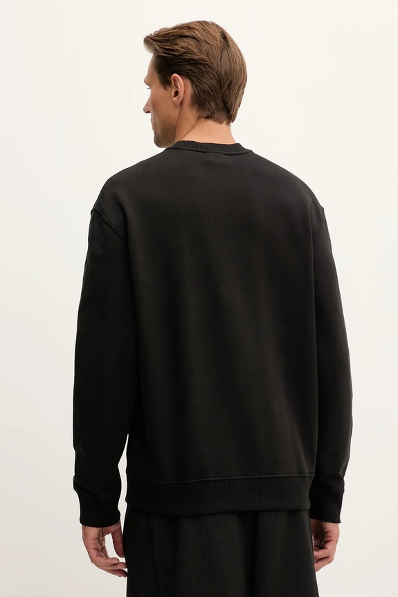 Ρούχα Βαμβακερή μπλούζα Calvin Klein LV04LD242G μαύρο