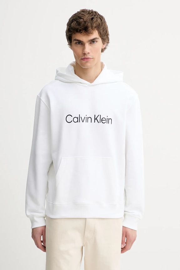 Calvin Klein pamut melegítőfelső pamut fehér LV14LD231G