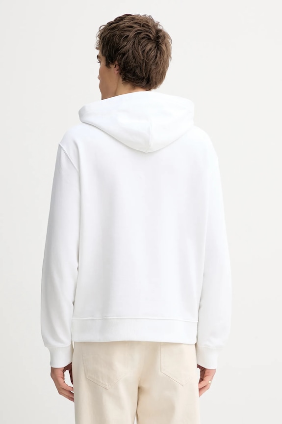 Ruházat Calvin Klein pamut melegítőfelső LV14LD231G fehér
