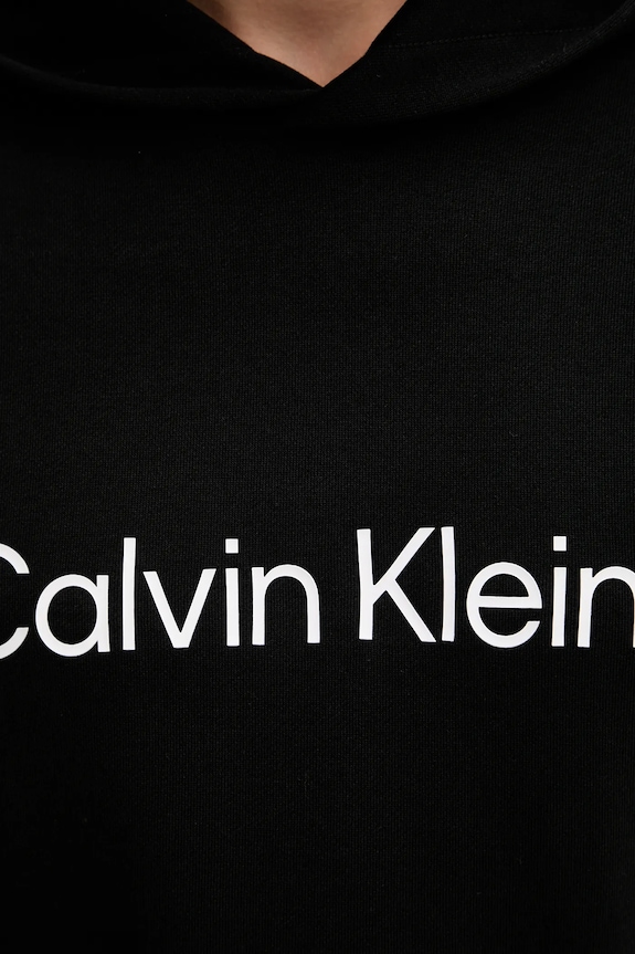 Calvin Klein pamut melegítőfelső LV14LD231G fekete