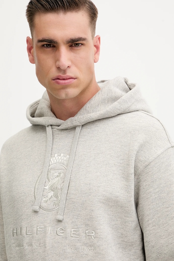 Mikina Tommy Hilfiger sivá MW0MW40046