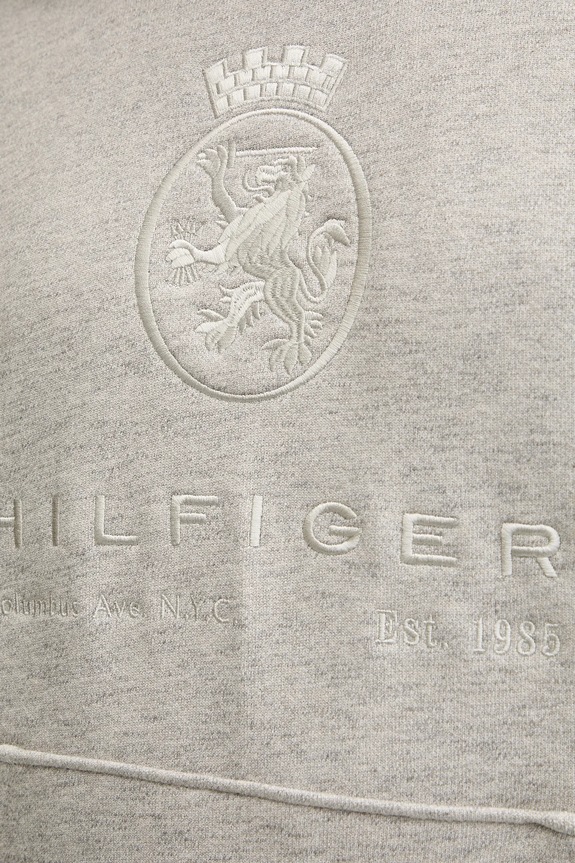 Mikina Tommy Hilfiger MW0MW40046 sivá