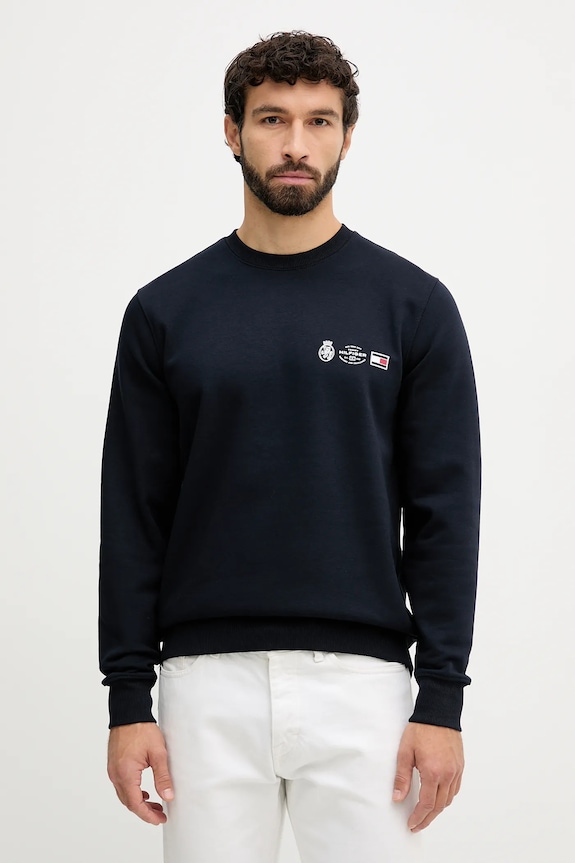 Tommy Hilfiger bluza pozostałe granatowy MW0MW40863