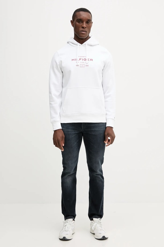 Tommy Hilfiger bluza MW0MW40864 biały AW25