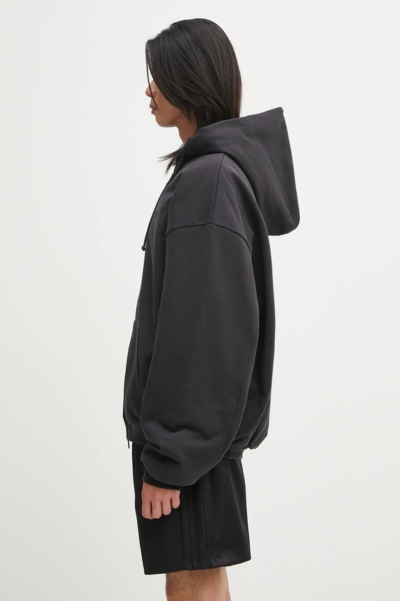 VETEMENTS bluza Puffed Oversized Zip-Up UH76ZU860B czarny AW25