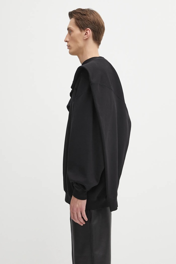 VETEMENTS felpa Double Layered UH76CW400B nero AW25