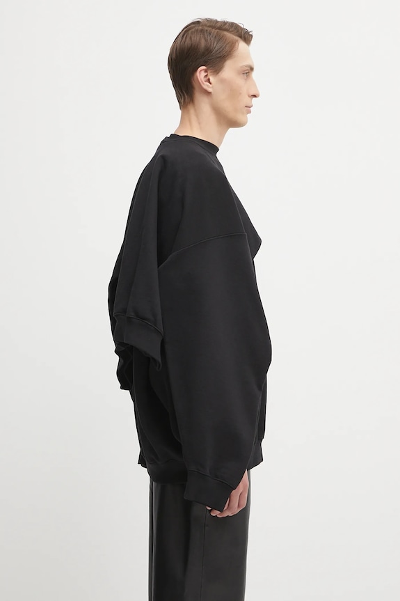 VETEMENTS felpa Double Layered nero UH76CW400B
