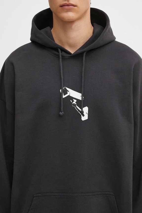 VETEMENTS sweatshirt Cctv Oversized UH76HD440B black