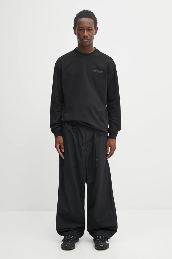 Napapijri longsleeve bawełniany S-Coldirai NP0A88YC9411 czarny