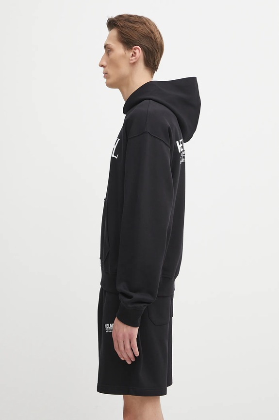 Bavlnená mikina Helmut Lang P04HM508 čierna AW25