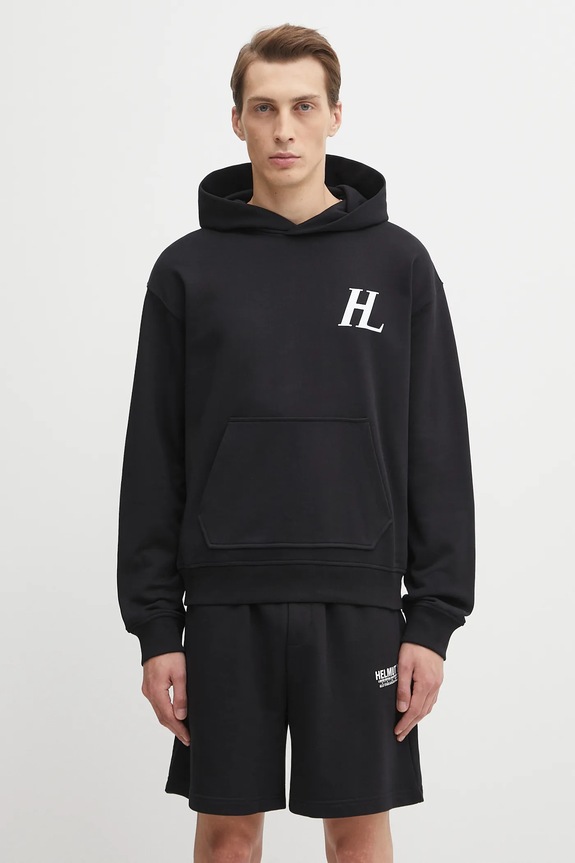 Clothing Helmut Lang cotton sweatshirt P04HM508 black