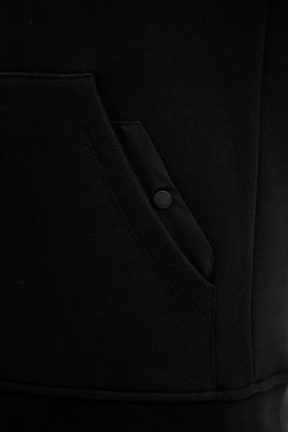 Βαμβακερή μπλούζα Trussardi G8078000031N μαύρο