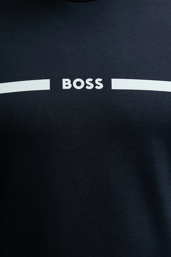 Bavlnená mikina BOSS Authentic Sweatshirt 50550560 tmavomodrá