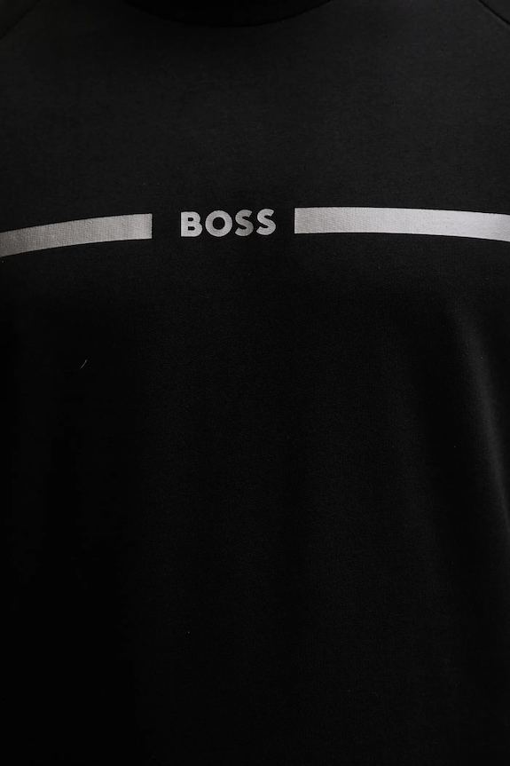 Bavlnená mikina BOSS Authentic Sweatshirt 50550560 čierna