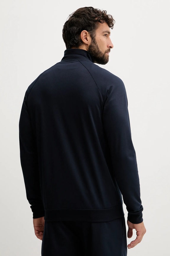 Oblečenie Bavlnená mikina BOSS Authentic Jacket Z 50550561 tmavomodrá
