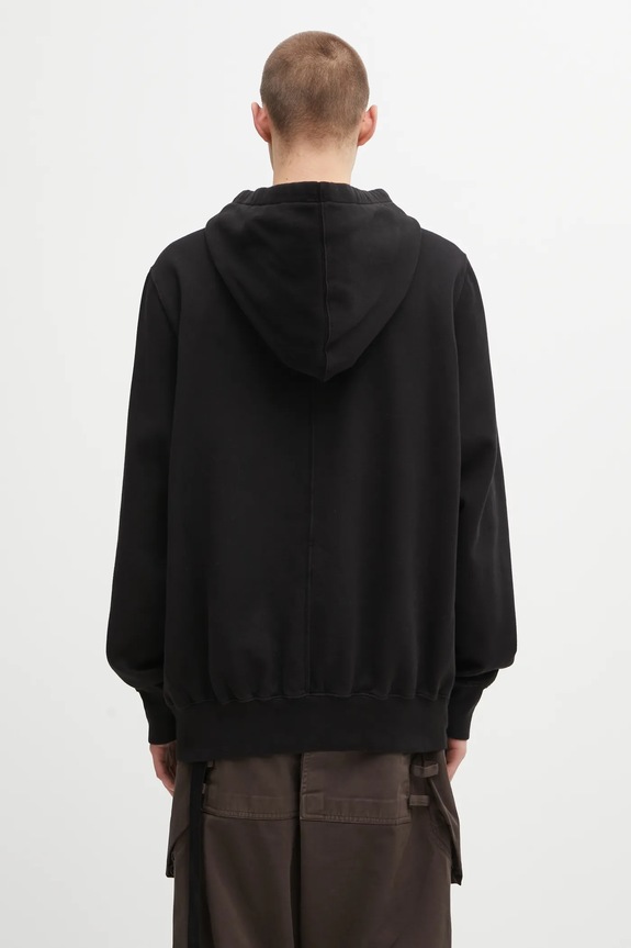 Одежда Хлопковая кофта Rick Owens DRKSHDW Oversized DU02E7262.FEP2P чёрный