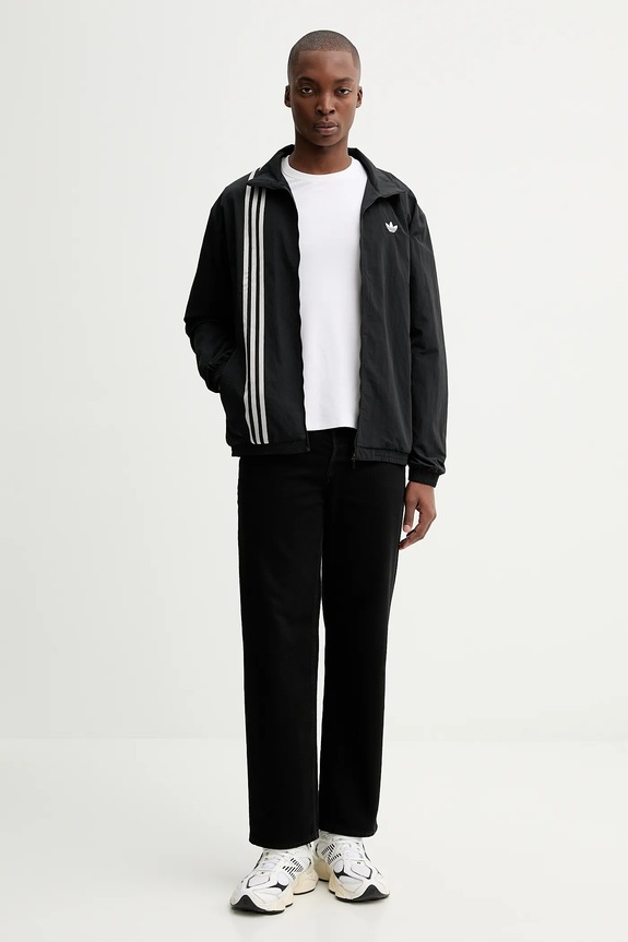 adidas Originals felső Firebird JV9882 fekete AW25