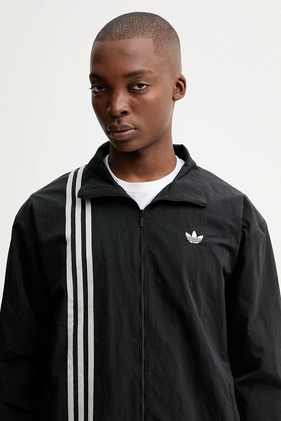 adidas Originals felső Firebird fekete JV9882