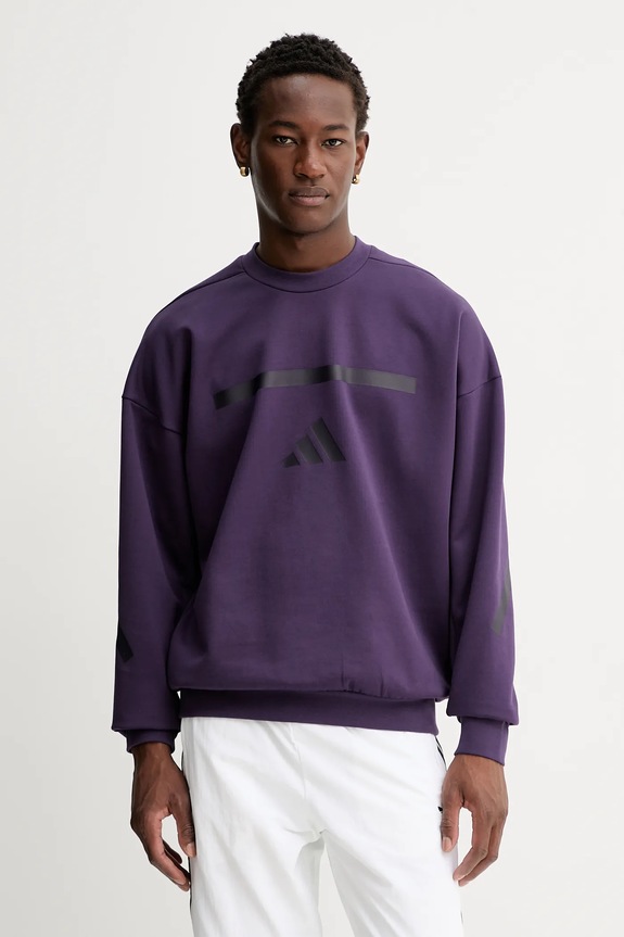 adidas bluza adidas x Z.N.E pozostałe fioletowy JW4751