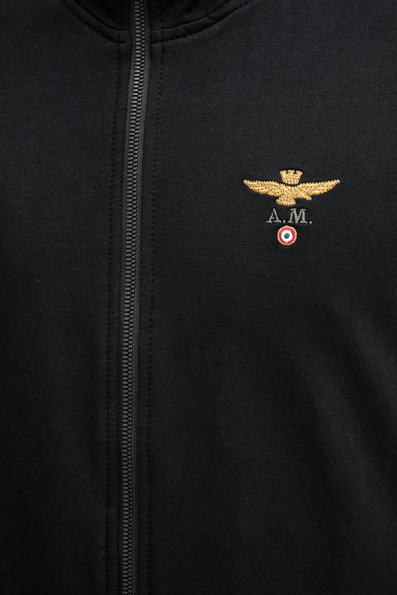Mikina Aeronautica Militare FE1956UF00459 černá