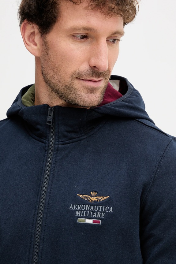 Mikina Aeronautica Militare námořnická modř FE2078UF00662