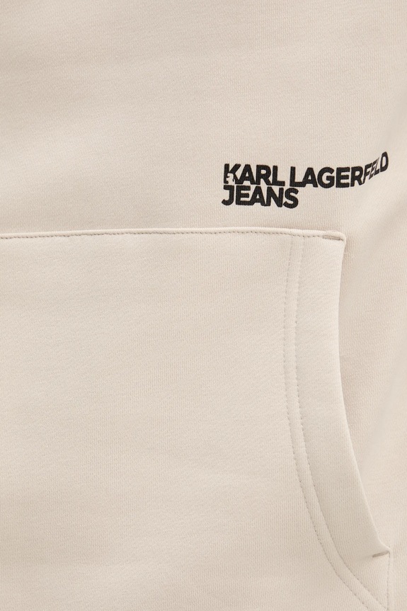 Μπλούζα Karl Lagerfeld Jeans A4M20022 μπεζ