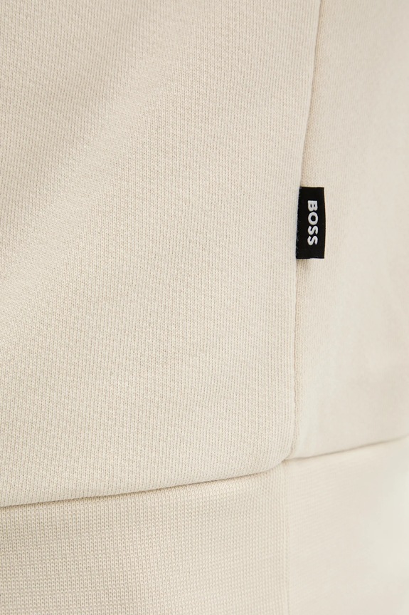 BOSS bluza bawełniana C-Soleri 215 50549283 beżowy