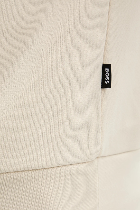 BOSS bluza bawełniana C-Soleri 215 50549283 beżowy
