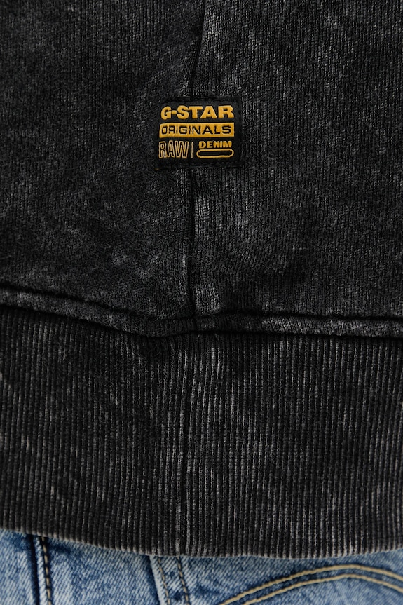 G-Star bluză Washed D27082.D575 gri